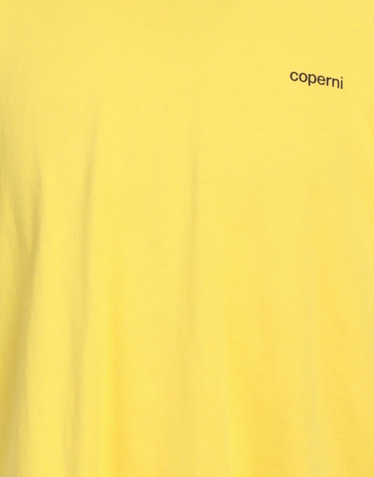 Coperni Mens T-shirt in Yellow
