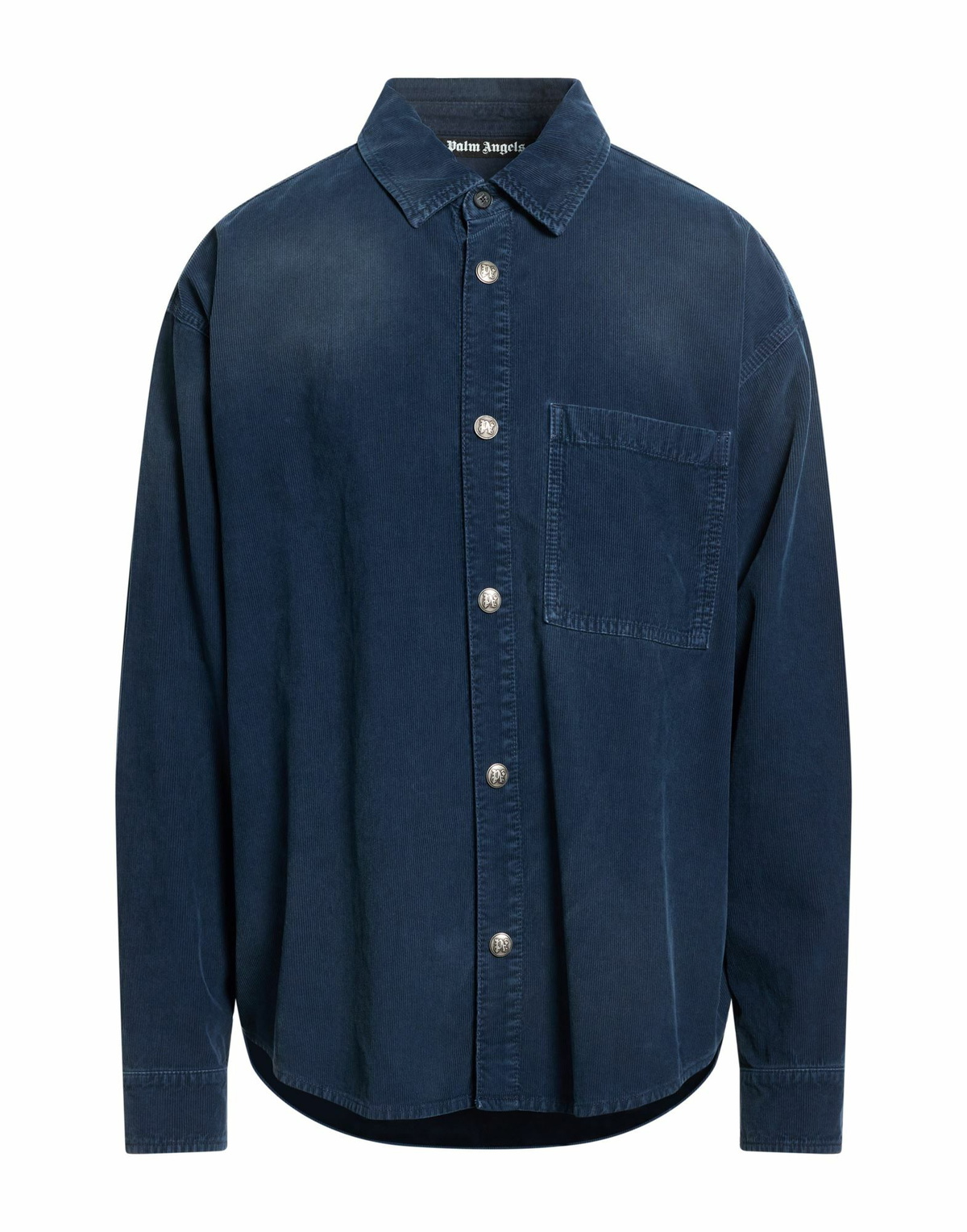 Palm Angels Mens Shirt in Navy