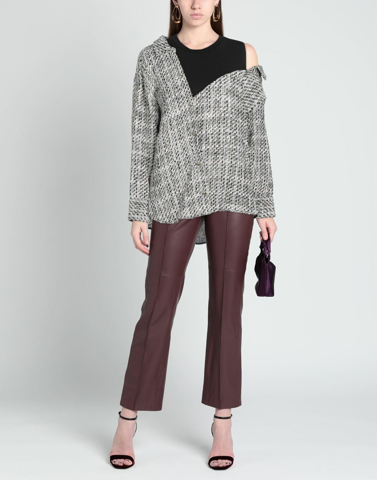 Maje Womens Shirt in Black