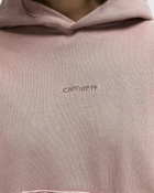 Carhartt WIP Hooded Benton Sweat pink Womens Hoody