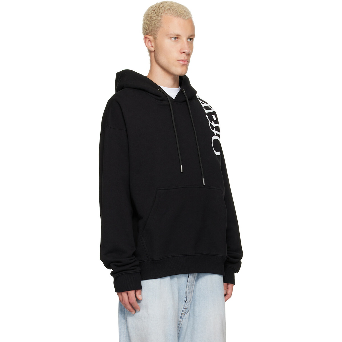Off-White Black Vertical Bookish Skate Hoodie