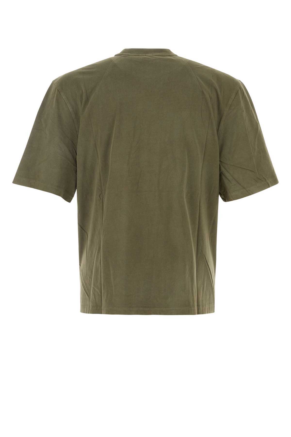 Entire Studios Army Green Cotton T-shirt