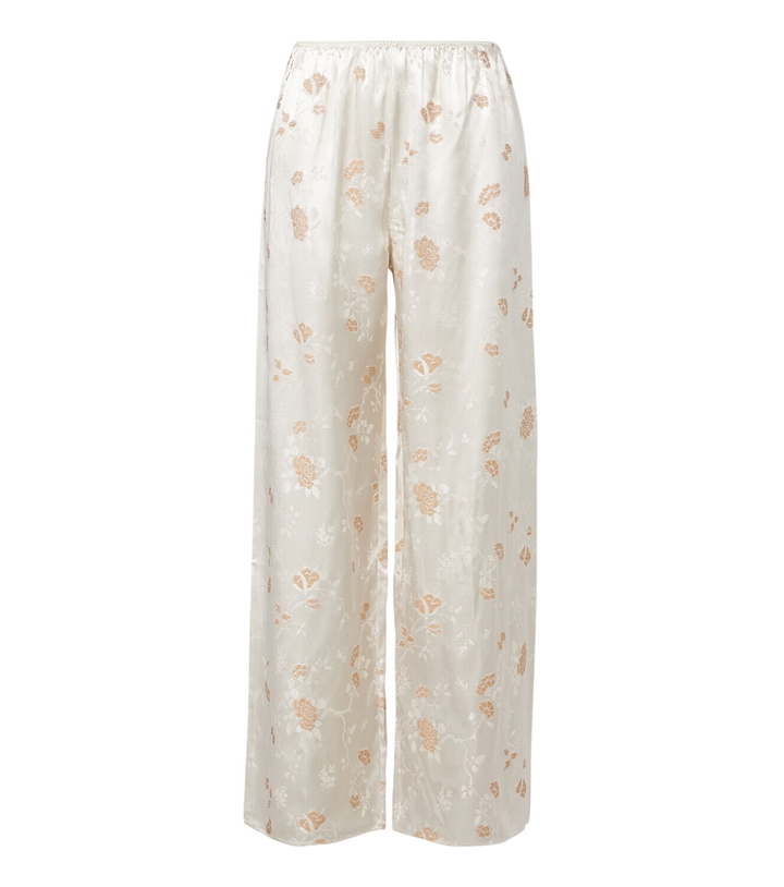Photo: Dôen Lavona floral jacquard wide-leg pants