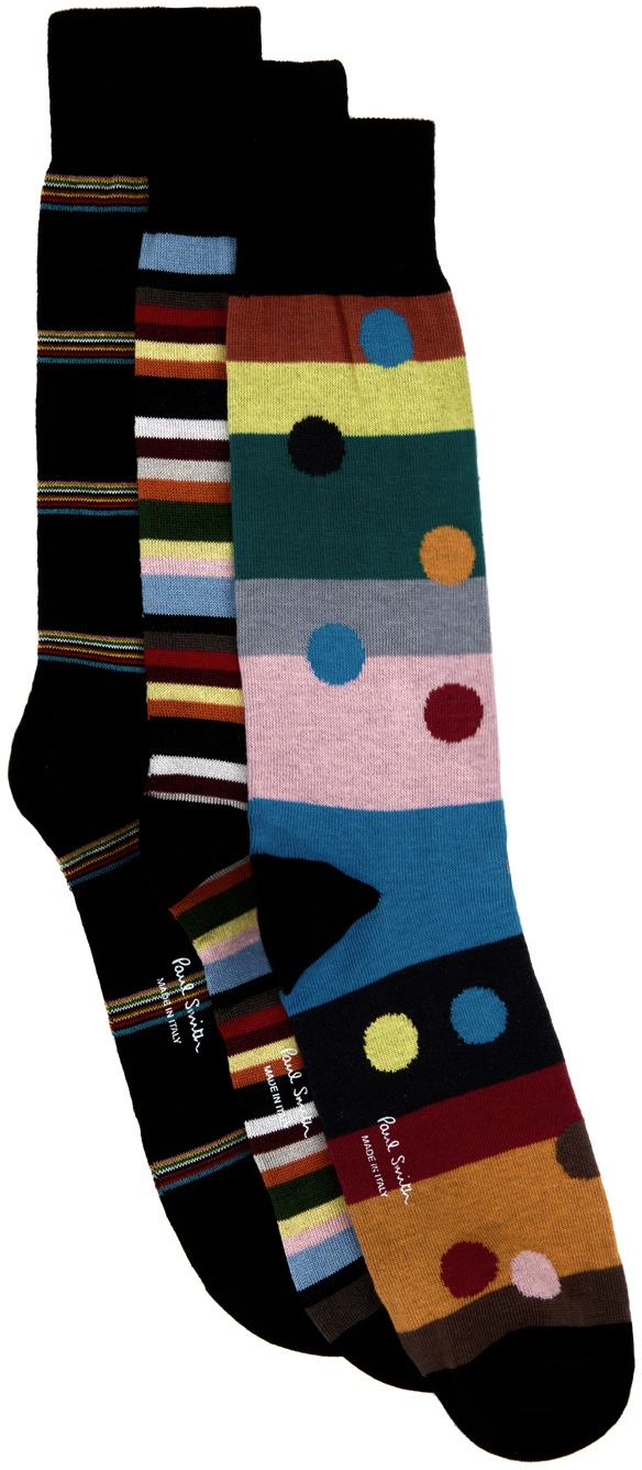 Paul Smith Three-Pack Multicolor Socks Paul Smith