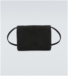 The Row - Envelope Mini suede shoulder bag