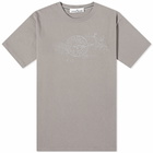 Stone Island Men's Camo Three Badge Print T-Shirt in Dove Grey