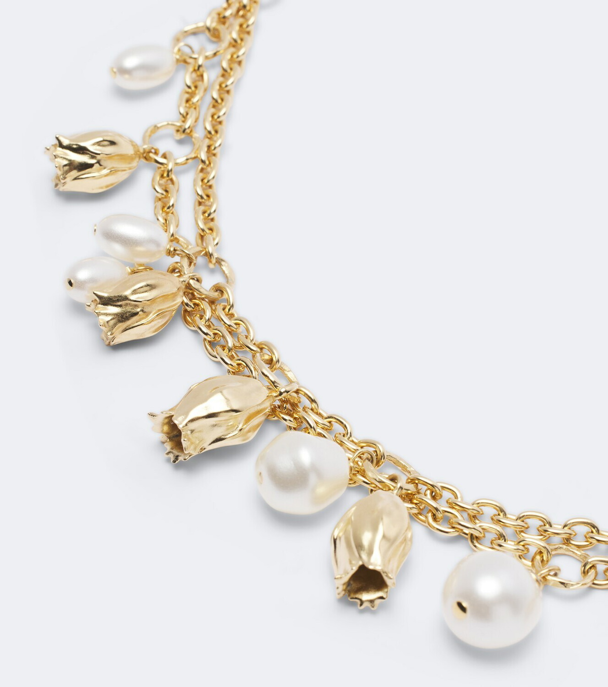 Chloé Chloé Tulip charm necklace