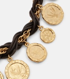 Jacquemus Pièces leather charm necklace