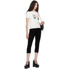 Chloé White Crew-Neck Logo T-shirt