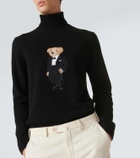 Ralph Lauren Purple Label Polo Bear cashmere turtleneck sweater
