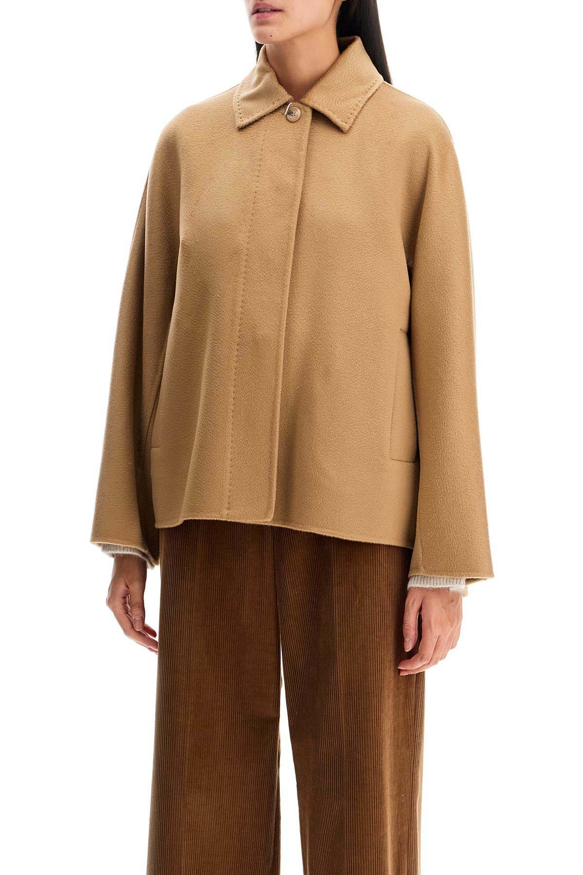 MAX MARA short cashmere jacket for women Beige Max Mara