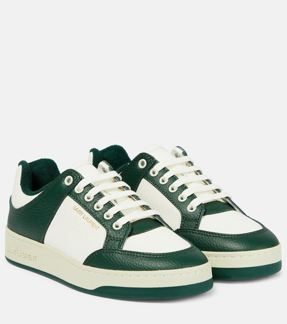 Saint Laurent SL/61 leather and suede sneakers Saint Laurent
