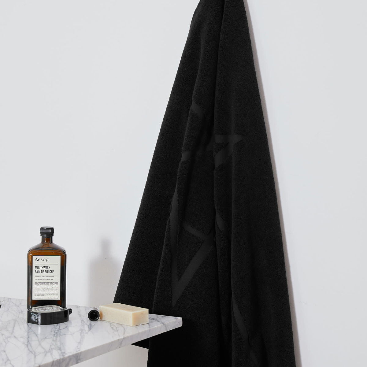 Rick Owens Women's Beach Towel in Black 