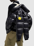 MONCLER - Dervox Nylon Laqué Down Jacket