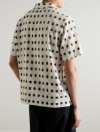 Folk - Gabe Printed Linen and Cotton-Blend Shirt - White
