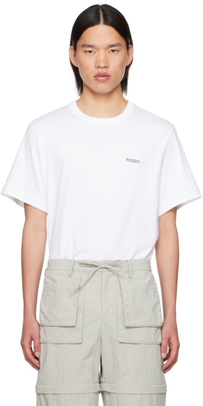 Photo: Helmut Lang White Plaque T-Shirt