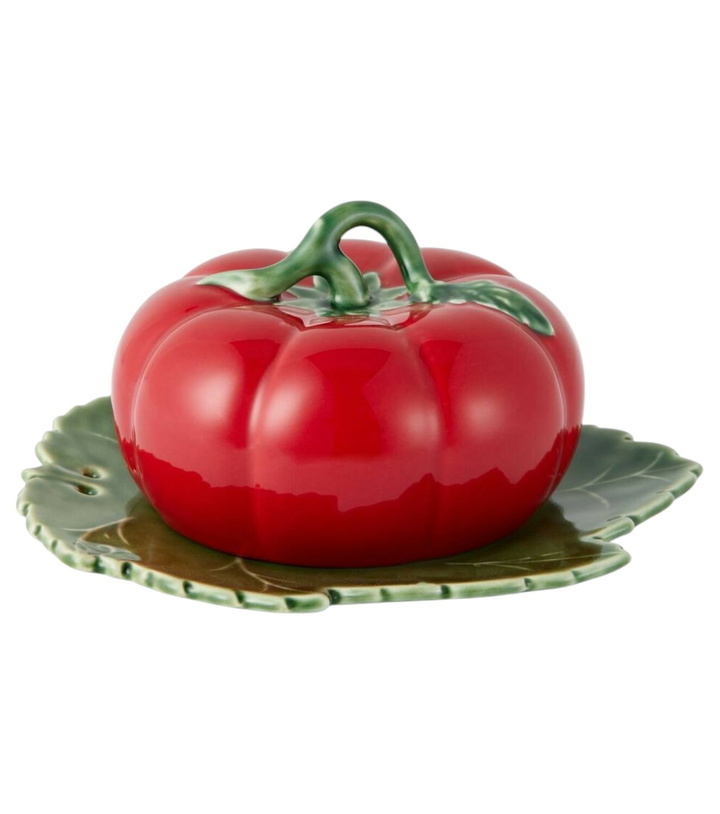 Photo: Bordallo Pinheiro Tomate ceramic butter dish