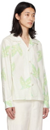 Bode White Lily Of The Valley Shirt