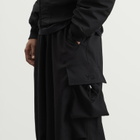 Y-3 Men's Sport Uniform Wide Cargo Pants in Black