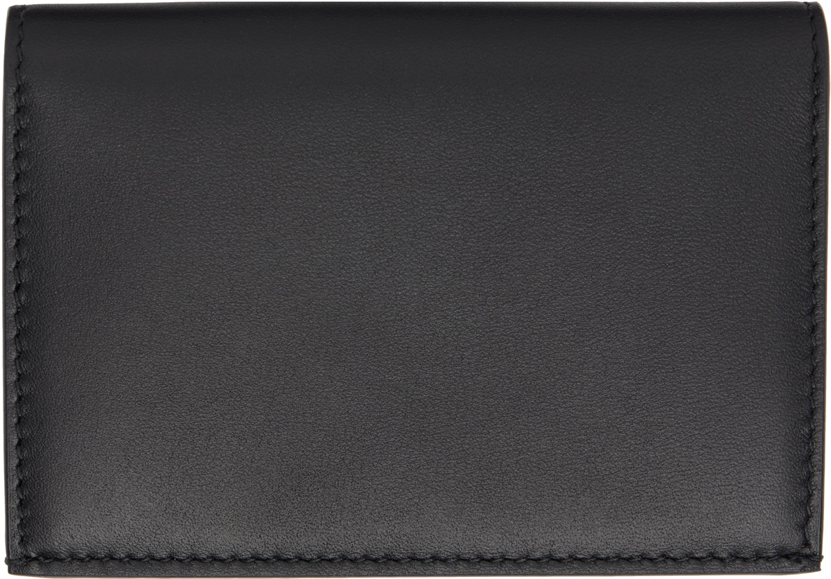 Jil Sander Black Flat Card Holder