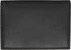 Jil Sander Black Flat Card Holder