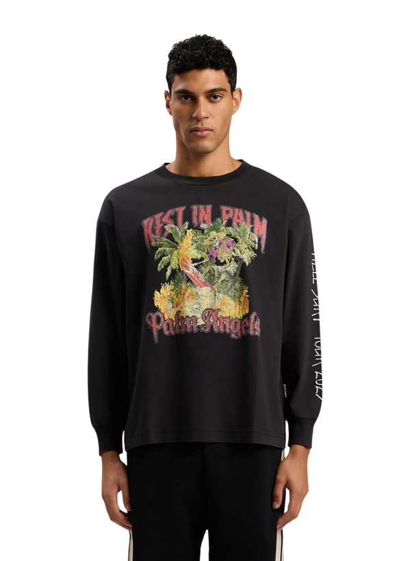 Photo: Palm Angels Rest In Palm Long Sleeve T-Shirt