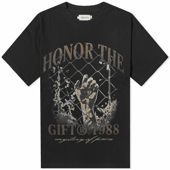 Photo: Honor the Gift Men's Mystery Of Pain T-Shirt in Black