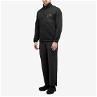 Nanga Men's Polartec Fleece Zip Jacket in Black