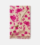 The House of Lyria Tormento floral linen tablecloth