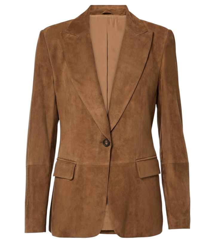 Photo: Brunello Cucinelli Monili suede jacket