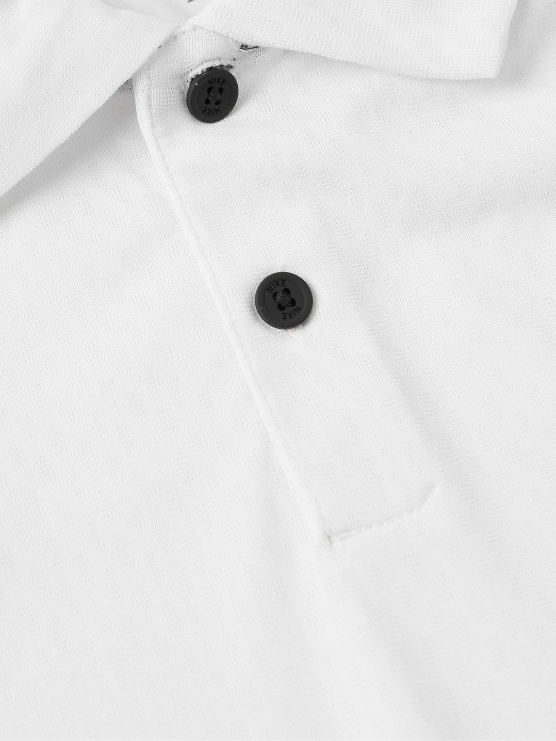 Nike Golf - Tour Dri-FIT Jacquard Golf Polo Shirt - White