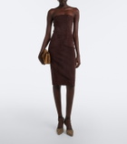 Stouls Monica suede minidress