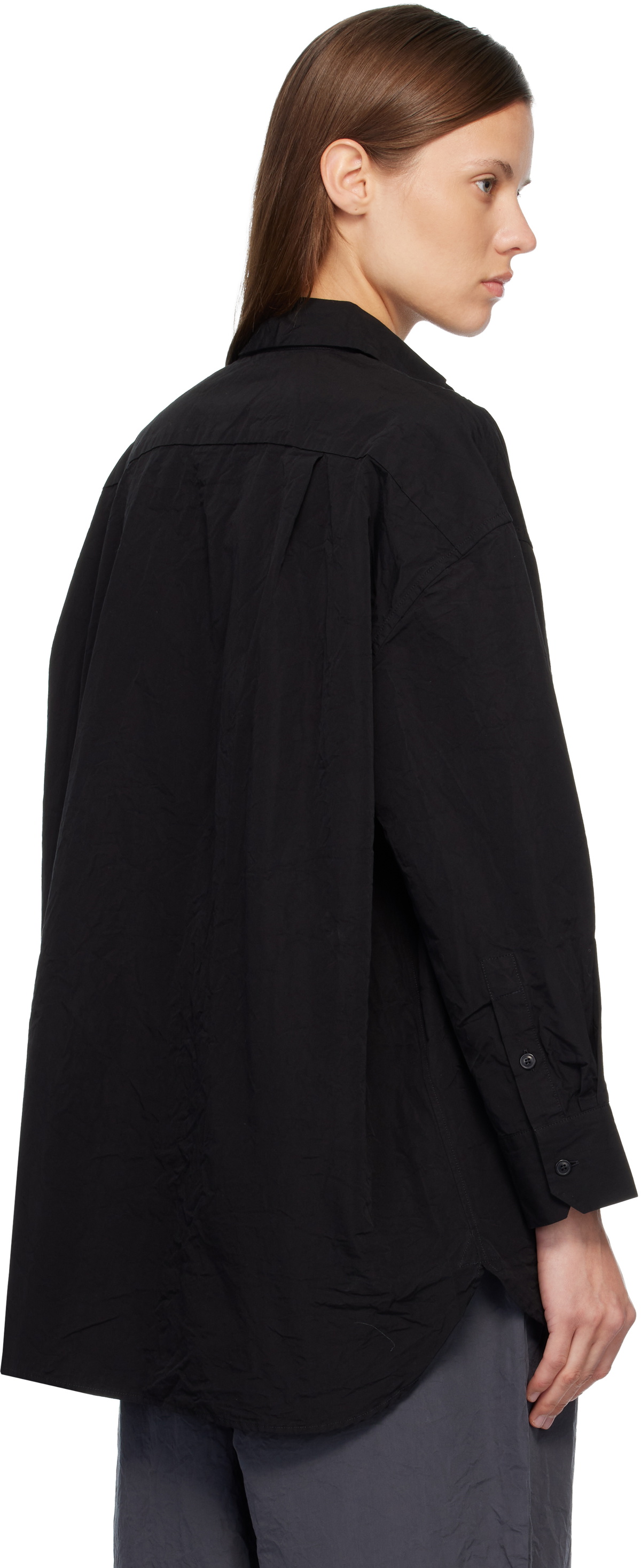 CASEY CASEY Black Hamnet Shirt