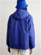 Beams Plus - Sailing Reversible Cotton-Canvas Hooded Jacket - Blue