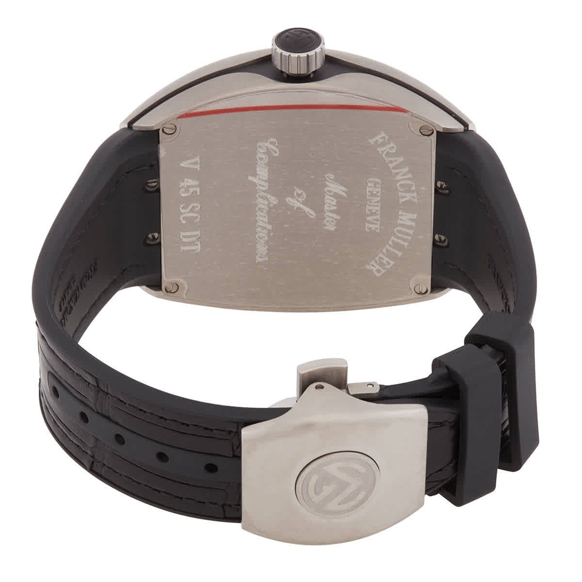 Franck Muller Vanguard Automatic Black Dial Mens Watch 45SCTTBRNRBLKWH