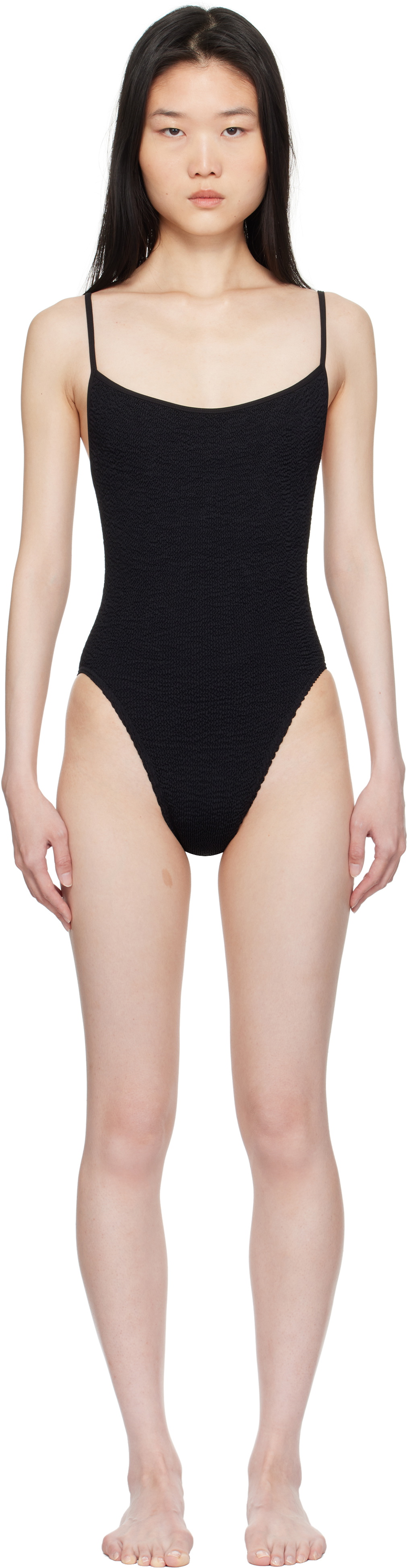 Bond-Eye Black Low Palace Swimsuit