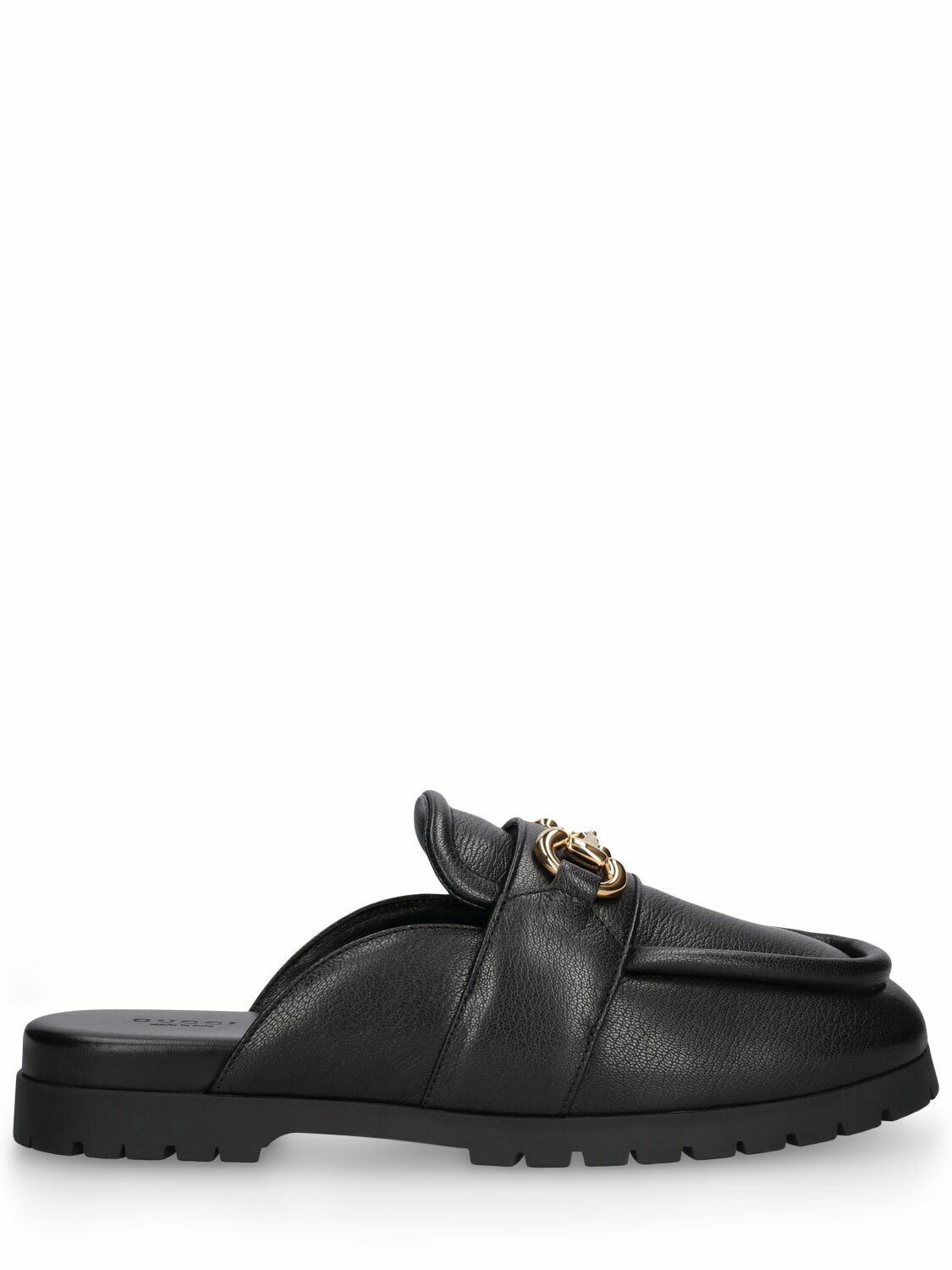 Photo: GUCCI - 20mm Horsebit Leather Loafer Slippers