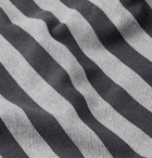 rag & bone - Avery Striped Camp-Collar Cotton Shirt - Gray