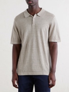 Onia - Linen Polo Shirt - Neutrals
