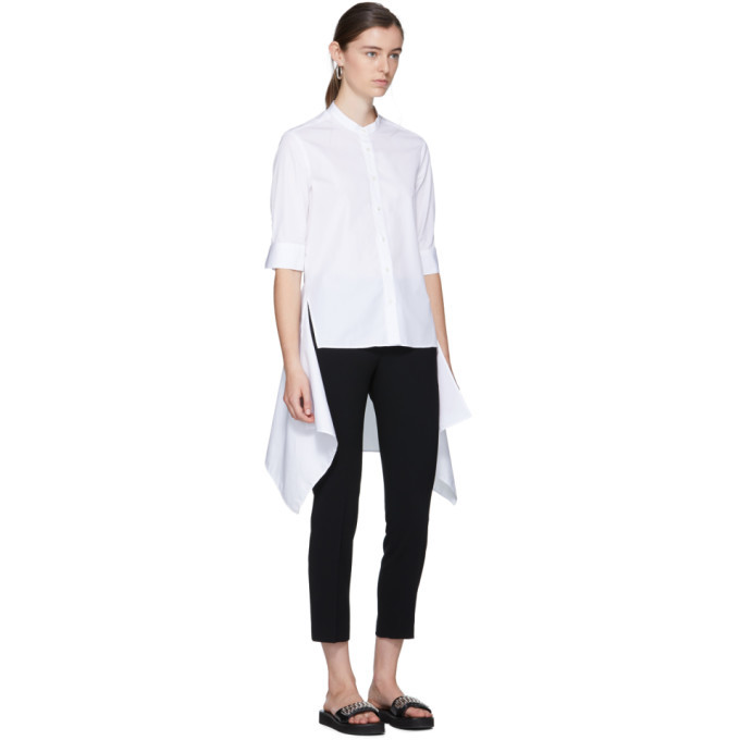 Neil Barrett Black Crepe Trousers