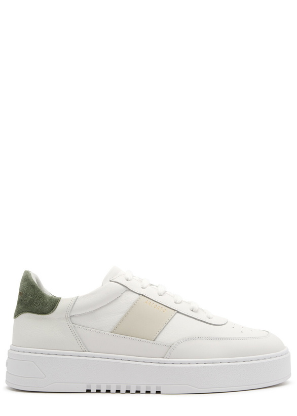Photo: Axel Arigato Orbit Panelled Leather Sneakers White