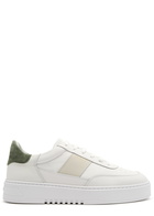 Axel Arigato Orbit Panelled Leather Sneakers White