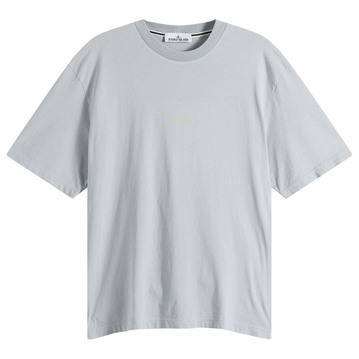 Stone Island Black Organic Look Nylon Panama-TC Shirt Stone Island