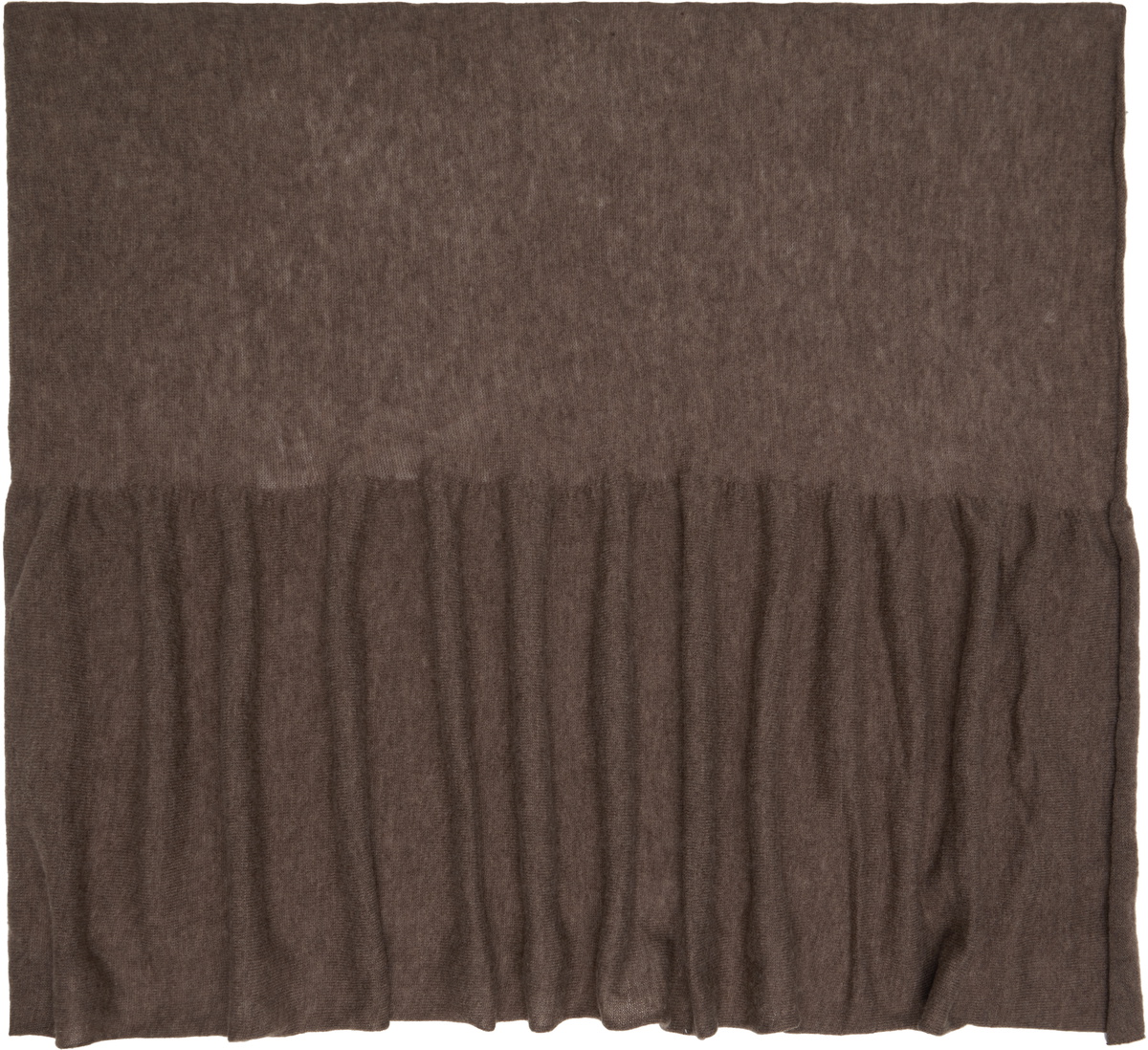 Cordera Taupe Merino Wool Shawl Scarf