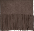 Cordera Taupe Merino Wool Shawl Scarf