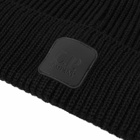 C.P. Company Men's Wool Logo Beanie in Black
