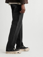 Nudie Jeans - Rad Rufus Straight-Leg Jeans - Black