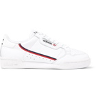 adidas Originals - Continental 80 Grosgrain-Trimmed Leather Sneakers - White