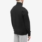 C.P. Company Men's Lens Detail Quarter Zip Sweat in Black