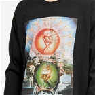 Good Morning Tapes Men's As Above So Below Long Sleeve T-Shirt in Black